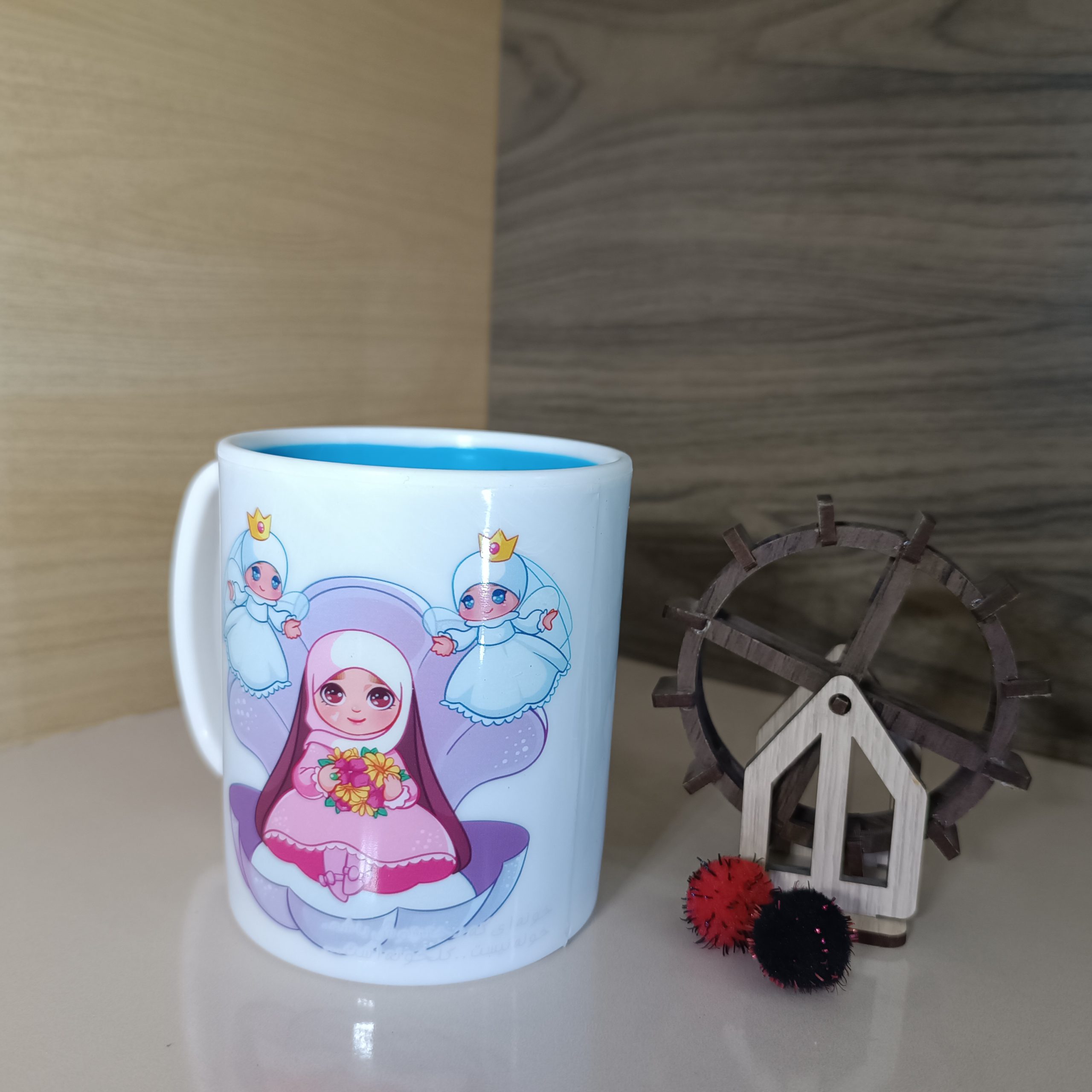 لیوان دخترانه طرح حجاب