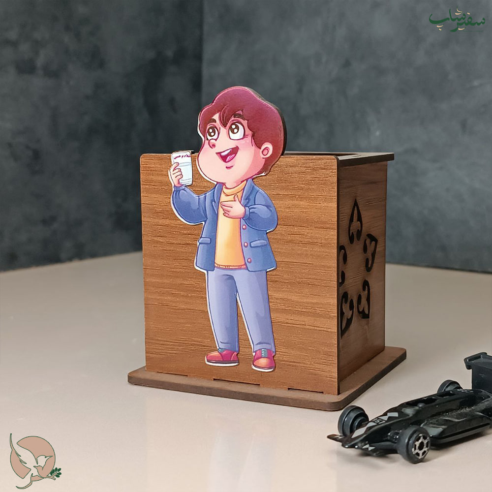 جا مدادی چوبی پسرانه کد 13