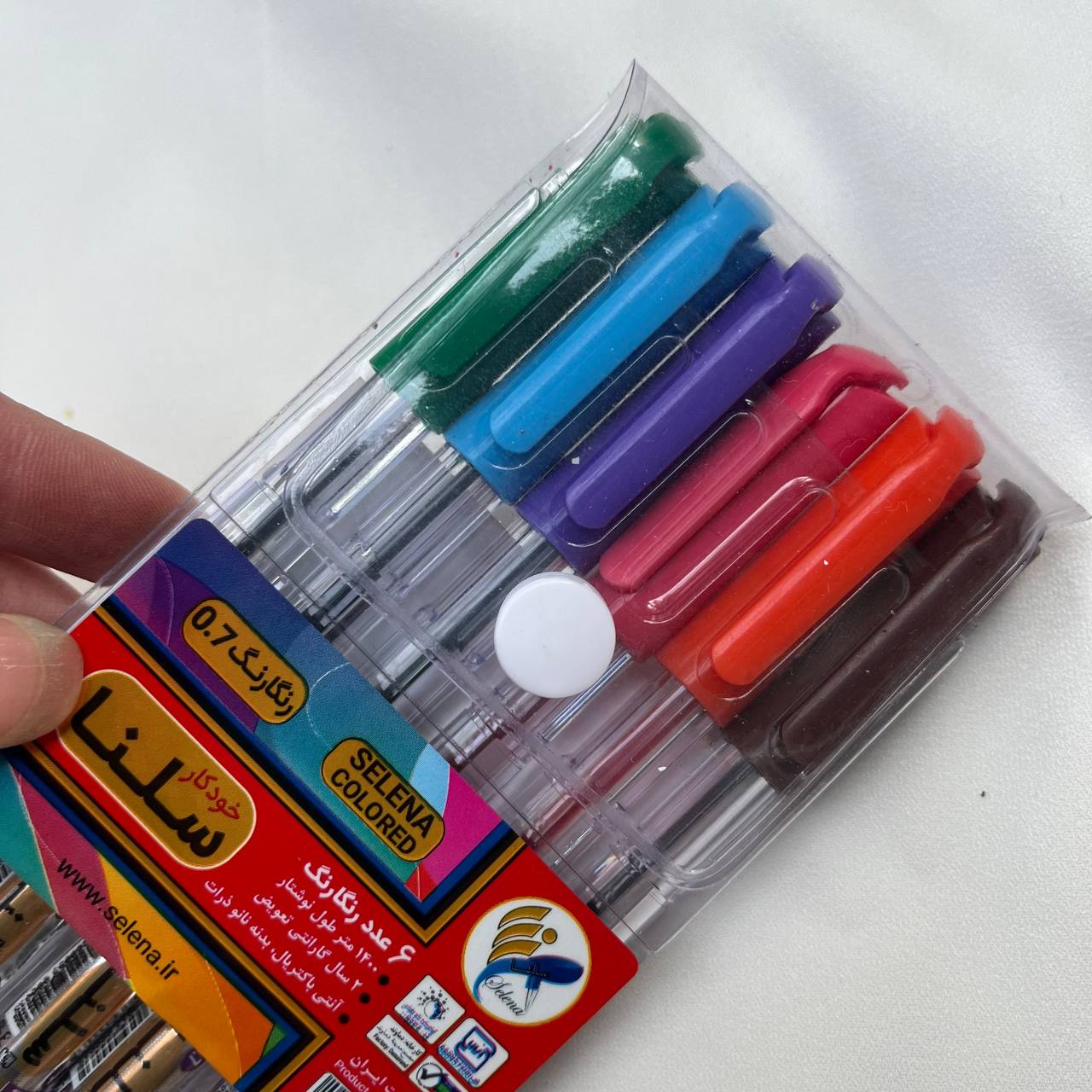 پک خودکار 6 رنگ