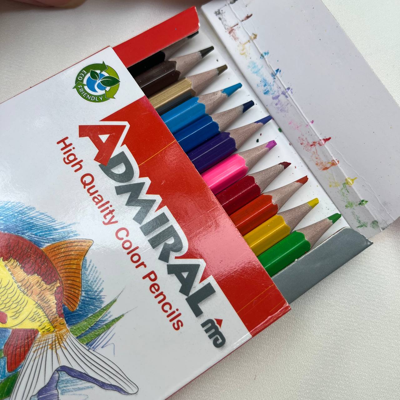 مداد رنگی 11 رنگ مارک admiral